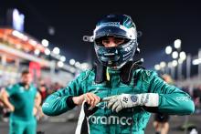 Lance Stroll (CDN) Aston Martin F1 Team on the grid. Formula 1 World Championship, Rd 18, Qatar Grand Prix, Doha, Qatar,