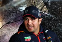 Sergio Perez (MEX) Red Bull Racing. Formula 1 World Championship, Rd 22, Las Vegas Grand Prix, Las Vegas, Nevada, USA,