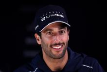 Daniel Ricciardo (AUS) AlphaTauri. Formula 1 World Championship, Rd 22, Las Vegas Grand Prix, Las Vegas, Nevada, USA,