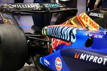 Williams Racing FW45. Formula 1 World Championship, Rd 22, Las Vegas Grand Prix, Las Vegas, Nevada, USA, Practice Day.
-