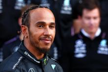 Lewis Hamilton (GBR) Mercedes AMG F1 at a team photograph. Formula 1 World Championship, Rd 23, Abu Dhabi Grand Prix, Yas