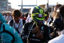 Lewis Hamilton (GBR) Mercedes AMG F1 on the grid. Formula 1 World Championship, Rd 23, Abu Dhabi Grand Prix, Yas Marina