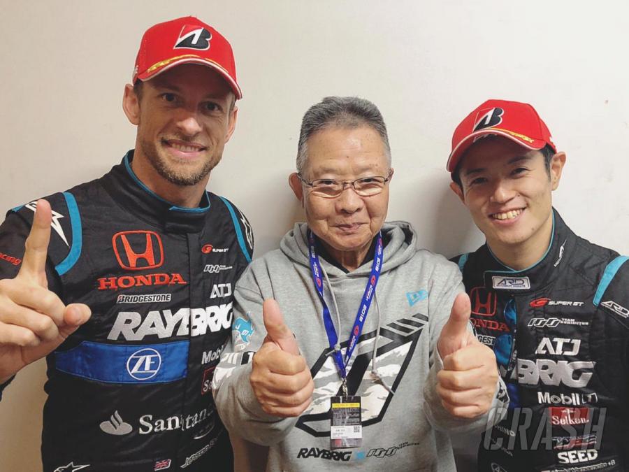 Ex F1 Driver Button Wins 18 Super Gt Title In Motegi Showdown Sportscars News