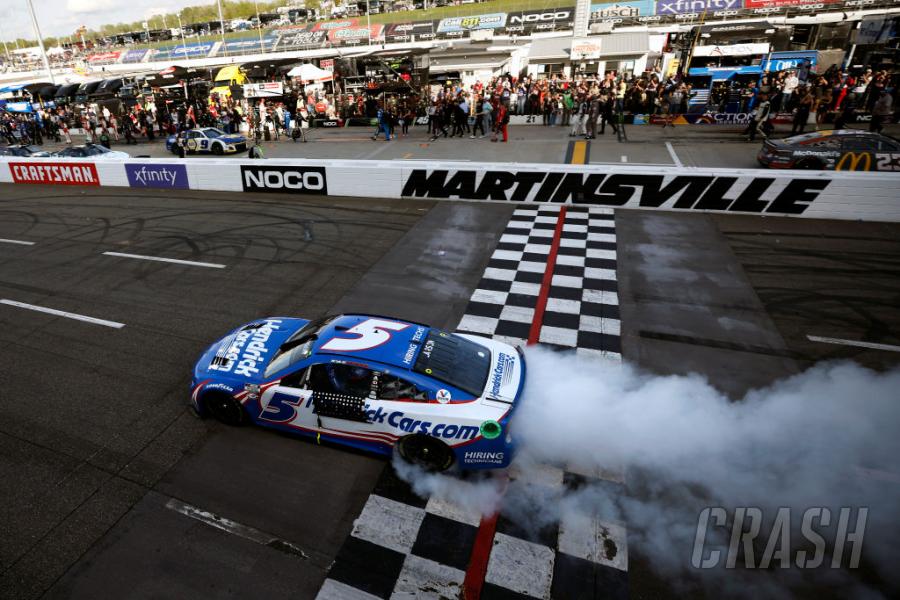 NASCAR: Kyle Larson Wins NOCO 400 At Martinsville Speedway - Full Race ...