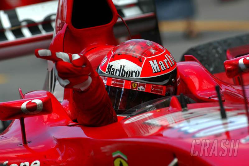 Schumacher Racks Up Ferrari's 150th Win. | F1 | News | Crash