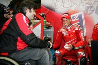 Filippo Preziosi and Casey Stoner