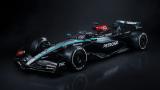 Mercedes' W15 F1 car 