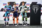 Celestino Vietti, Jake Dixon and Fermin Aldeguer, Moto2, Qualifying, Germany, 6 July 2024