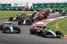 Lewis Hamilton leading the Chinese Grand Prix sprint race