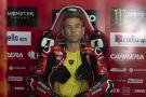 Alvaro Bautista in factory Ducati pit box, 2024 Portuguese WorldSBK. Credit: Gold and Goose.