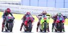 Francesco Bagnaia, Fabio Quartararo, Marco Bezzecchi, Franco Morbidelli 2024 Emilia Romagna MotoGP