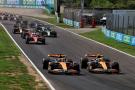 The opening lap of the Italian Grand Prix 