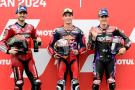 Pedro Acosta, Francesco Bagnaia, Maverick Vinales, 2024 Japanese MotoGP qualifying