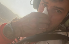 James Hillier with a broken nose on the 2025 Dakar Rally. Credit: Instagram/James Hillier.