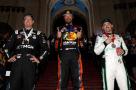 Martin Truex Jr, Kyle Busch, Austin Dillon - Joe Gibbs Racing, Richard Childress Racing