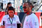 Lewis Hamilton (GBR) Mercedes AMG F1 on the drivers parade. Formula 1 World Championship, Rd 12, French Grand Prix, Paul