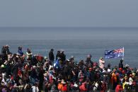 Fans, Moto3 race, Australian MotoGP, 16 October