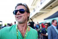 Brad Pitt (USA) Actor. Formula 1 World Championship, Rd 19, United States Grand Prix, Austin, Texas, USA, Qualifying