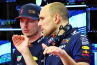 Max Verstappen (NLD) Red Bull Racing with Gianpiero Lambiase (ITA) Red Bull Racing Engineer. Formula 1 World Championship,