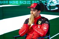 Charles Leclerc (MON) Ferrari in the post qualifying FIA Press Conference. Formula 1 World Championship, Rd 2, Saudi