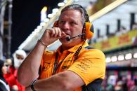 Zak Brown (USA) McLaren Executive Director. Formula 1 World Championship, Rd 2, Saudi Arabian Grand Prix, Jeddah, Saudi