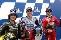 Marco Bezzecchi, Alex Marquez, Francesco Bagnaia, Argentina MotoGP, 1 April