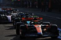 Lando Norris (GBR) McLaren MCL60 in the pits. Formula 1 World Championship, Rd 4, Azerbaijan Grand Prix, Baku Street