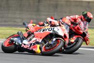 Marc Marquez, Francesco Bagnaia, MotoGP sprint race, French MotoGP, 13 May