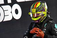 Lewis Hamilton (GBR) Mercedes AMG F1 in qualifying parc ferme. Formula 1 World Championship, Rd 8, Spanish Grand Prix,