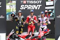 Francesco Bagnaia, Marco Bezzecchi, Jorge Martin, MotoGP sprint race, Italian MotoGP, 10 June