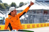 Lando Norris (GBR) McLaren on the drivers' parade. Formula 1 World Championship, Rd 15, Italian Grand Prix, Monza, Italy,