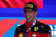 1st place Carlos Sainz Jr (ESP) Ferrari. Formula 1 World Championship, Rd 16, Singapore Grand Prix, Marina Bay Street