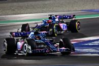 Pierre Gasly (FRA) Alpine F1 Team A523. Formula 1 World Championship, Rd 18, Qatar Grand Prix, Doha, Qatar, Race Day.
-