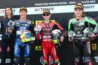 Dominique Aegerter, Alvaro Bautista, Alex Lowes, Spanish WorldSBK, 28 October