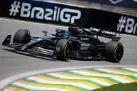 George Russell (GBR) Mercedes AMG F1 W14. Formula 1 World Championship, Rd 21, Brazilian Grand Prix, Sao Paulo, Brazil,