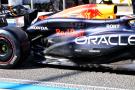 Sergio Perez (MEX) Red Bull Racing RB20 - sidepod detail. Formula 1 Testing, Sakhir, Bahrain, Day Two.-