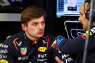 Max Verstappen (NLD) Red Bull Racing with Gianpiero Lambiase (ITA) Red Bull Racing Engineer. Formula 1 Testing, Sakhir,