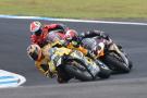 Andrea Iannone, race 2, Australian WorldSBK, 25 February