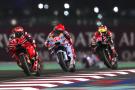 Francesco Bagnaia, Marc Marquez, Aleix Espargaro, Tissot Sprint Race, Qatar MotoGP, 9 March