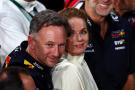 Geri Horner (GBR) Singer with husband Christian Horner (GBR) Red Bull Racing Team Principal and Adrian Newey (GBR) Red Bull