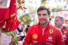 Carlos Sainz Jr (ESP) Ferrari with fans. Formula 1 World Championship, Rd 3, Australian Grand Prix, Albert Park,