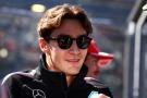 George Russell (GBR) Mercedes AMG F1 on the drivers' parade. Formula 1 World Championship, Rd 3, Australian Grand Prix,