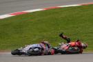 Marc Marquez and Francesco Bagnaia crash, MotoGP race, Poruguese MotoGP, 24 March