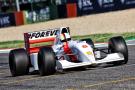 Sebastian Vettel (GER) in a 1993 McLaren MP4/8. Formula 1 World Championship, Rd 7, Emilia Romagna Grand Prix, Imola,