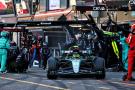 Lewis Hamilton (GBR) Mercedes AMG F1 W15 makes a pit stop. Formula 1 World Championship, Rd 8, Monaco Grand Prix, Monte