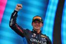 Race winner Max Verstappen (NLD) Red Bull Racing celebrates on the podium. Formula 1 World Championship, Rd 10, Spanish