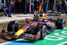Max Verstappen (NLD) Red Bull Racing RB20 makes a pit stop. Formula 1 World Championship, Rd 12, British Grand Prix,
