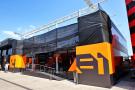 McLaren motorhome. Formula 1 World Championship, Rd 13, Hungarian Grand Prix, Budapest, Hungary, Preparation Day.-