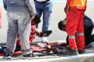 Circuit workers repair a damaged drain cover at turn 11. Formula 1 Testing, Sakhir, Bahrain, Day Two.-