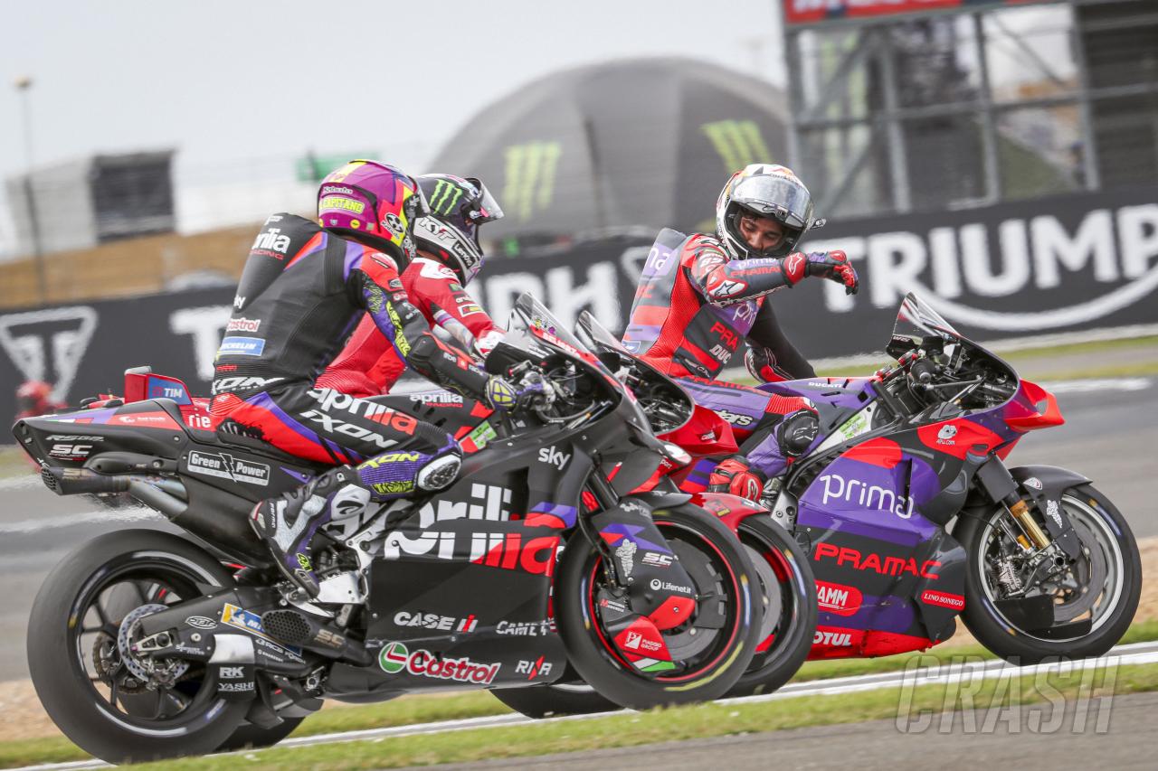 Starting grid for British MotoGP at Silverstone How today's race will